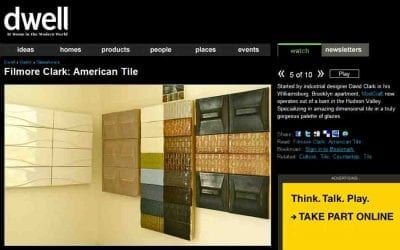 ModCraft contemporary tile named one of top 10 made in USA tile by Dwell